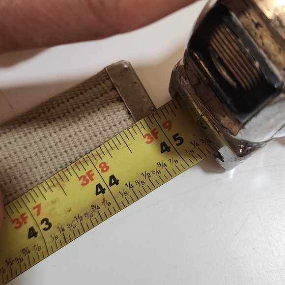 American Eagle Outfitters Kaki Men's Canvas Belt Size M - Picture 8 of 8